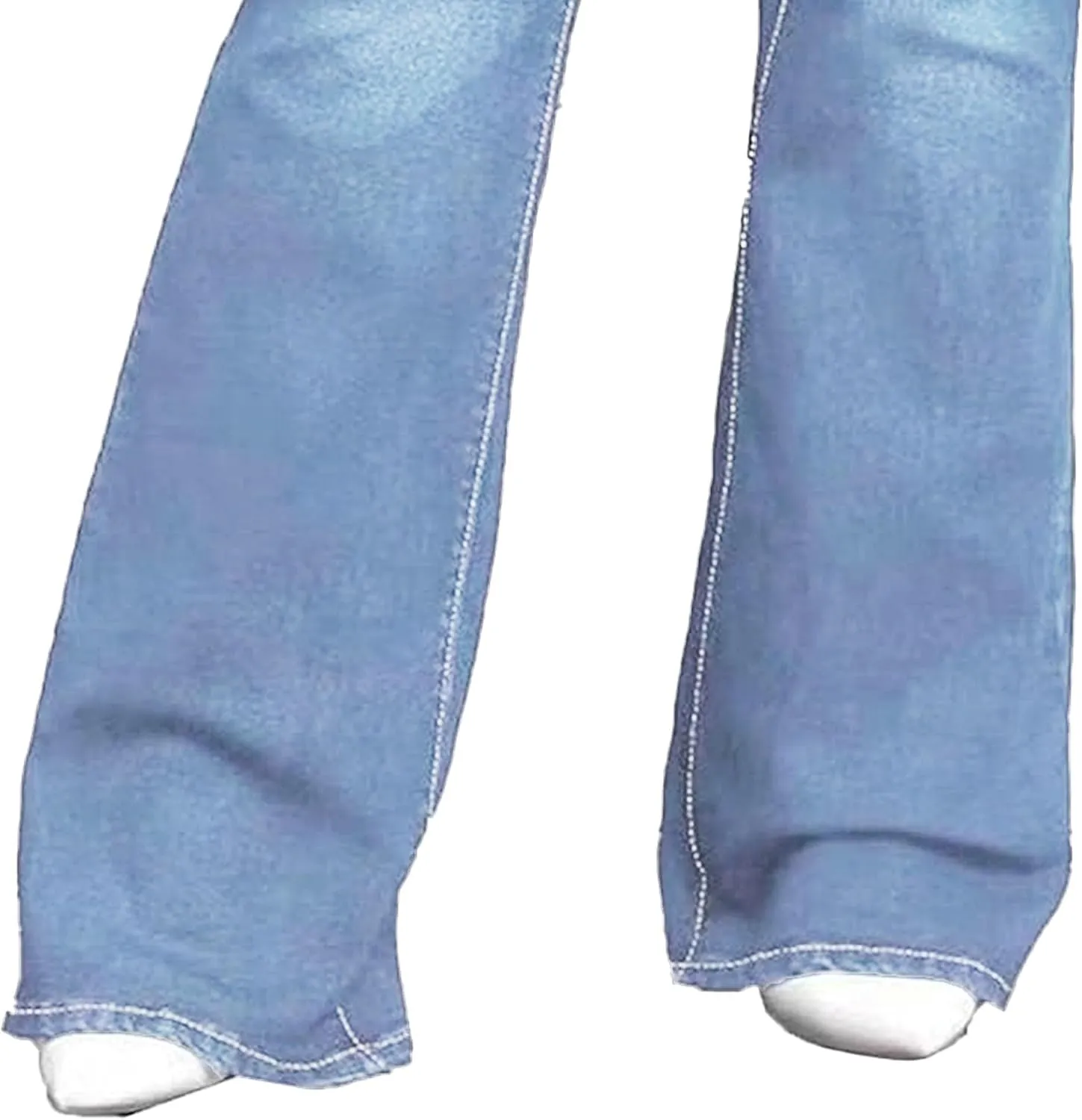Plus Size Flared Jeans for Curvy Women High Waisted Stretchy Boot Cut Trendy Denim Jeans