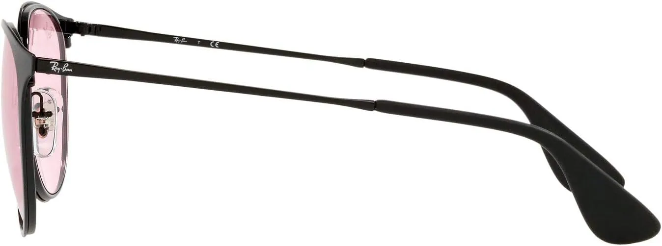 Ray-Ban RB3539 Erika Metal Polarized Round Sunglasses