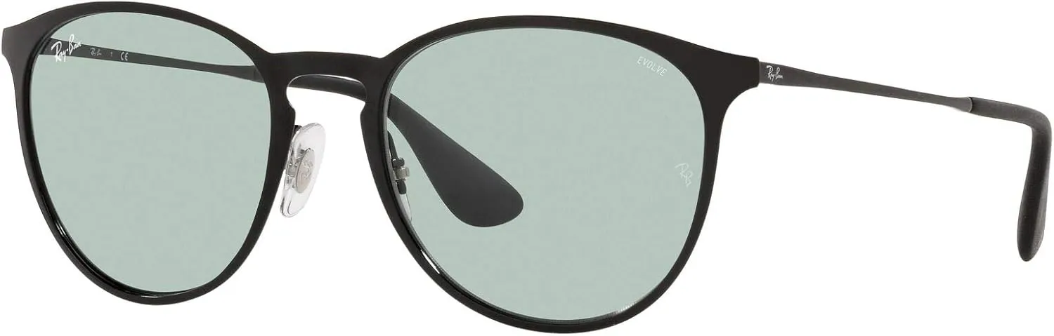 Ray-Ban RB3539 Erika Metal Polarized Round Sunglasses