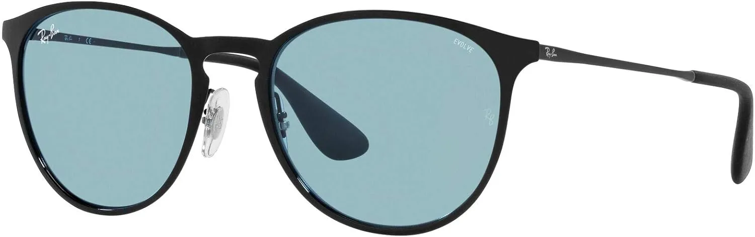 Ray-Ban RB3539 Erika Metal Polarized Round Sunglasses