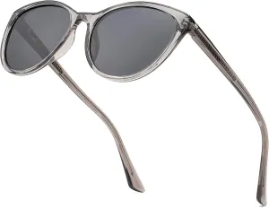 Retro Polarized Cat Eye Sunglasses for Women, Trendy Vintage Sunglasses