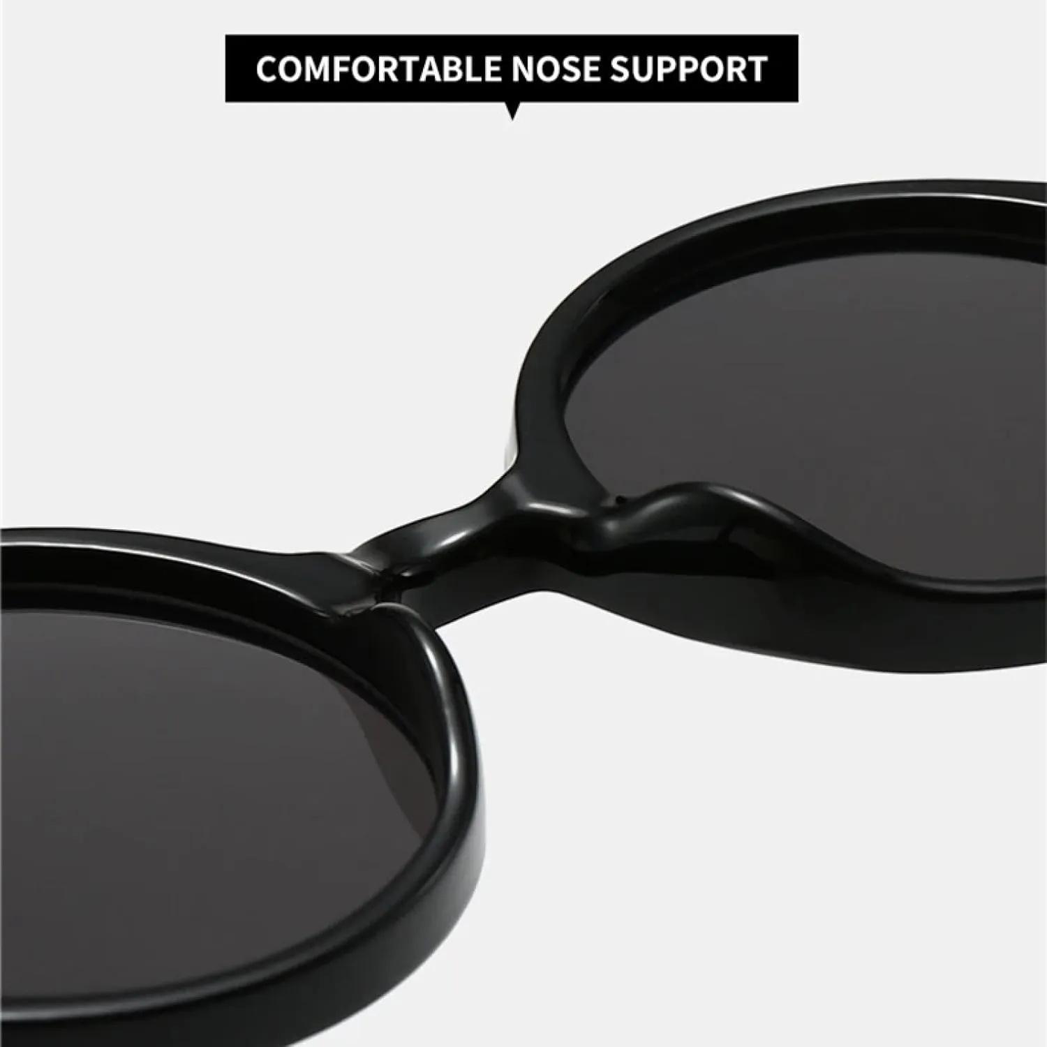 Retro Round Sunglasses for Women Fashion Leopard Gradient Shades Uv400 Men Trending Punk