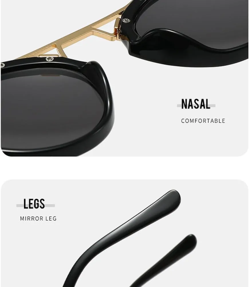 Retro Round Sunglasses For Women Men Fashion Vintage Sun Glasses Outdoors Trending Shades UV400 Eyeglasses