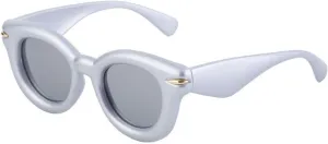 Round Sunglasses Men Women Luxury Fashion Cat Eye Glasses for Female Vintage Big Frame Shades