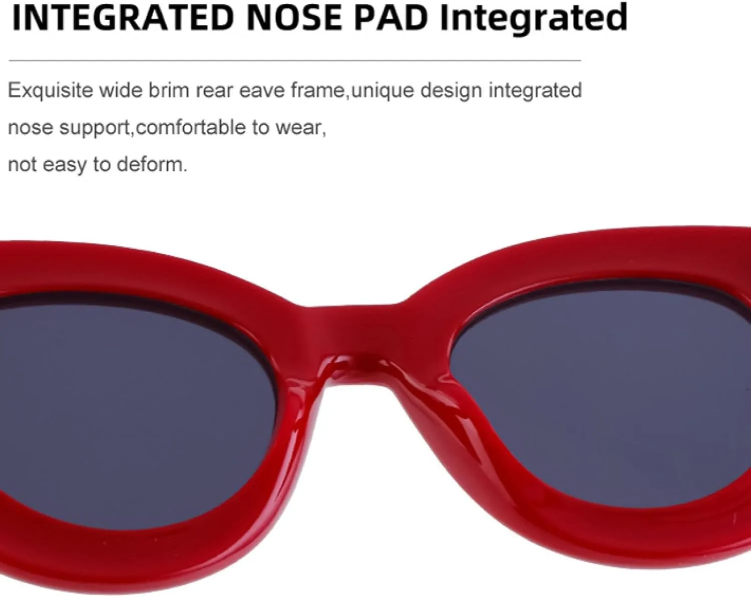 Round Sunglasses Men Women Luxury Fashion Cat Eye Glasses for Female Vintage Big Frame Shades