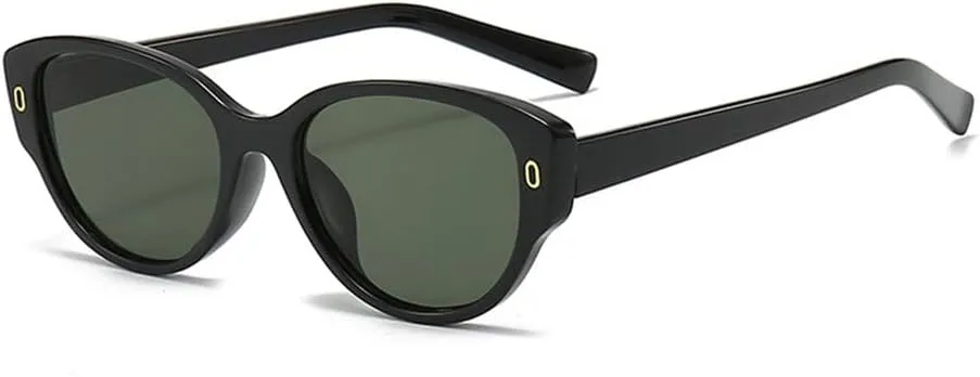 Round Sunglasses Women Men Cat Eye Vintage Ellipse Sun Glasses for Male Shades Female Eyewear