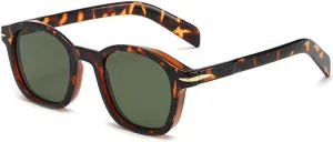 Shauna Vintage Thick Frame Round Sunglasses Uv400