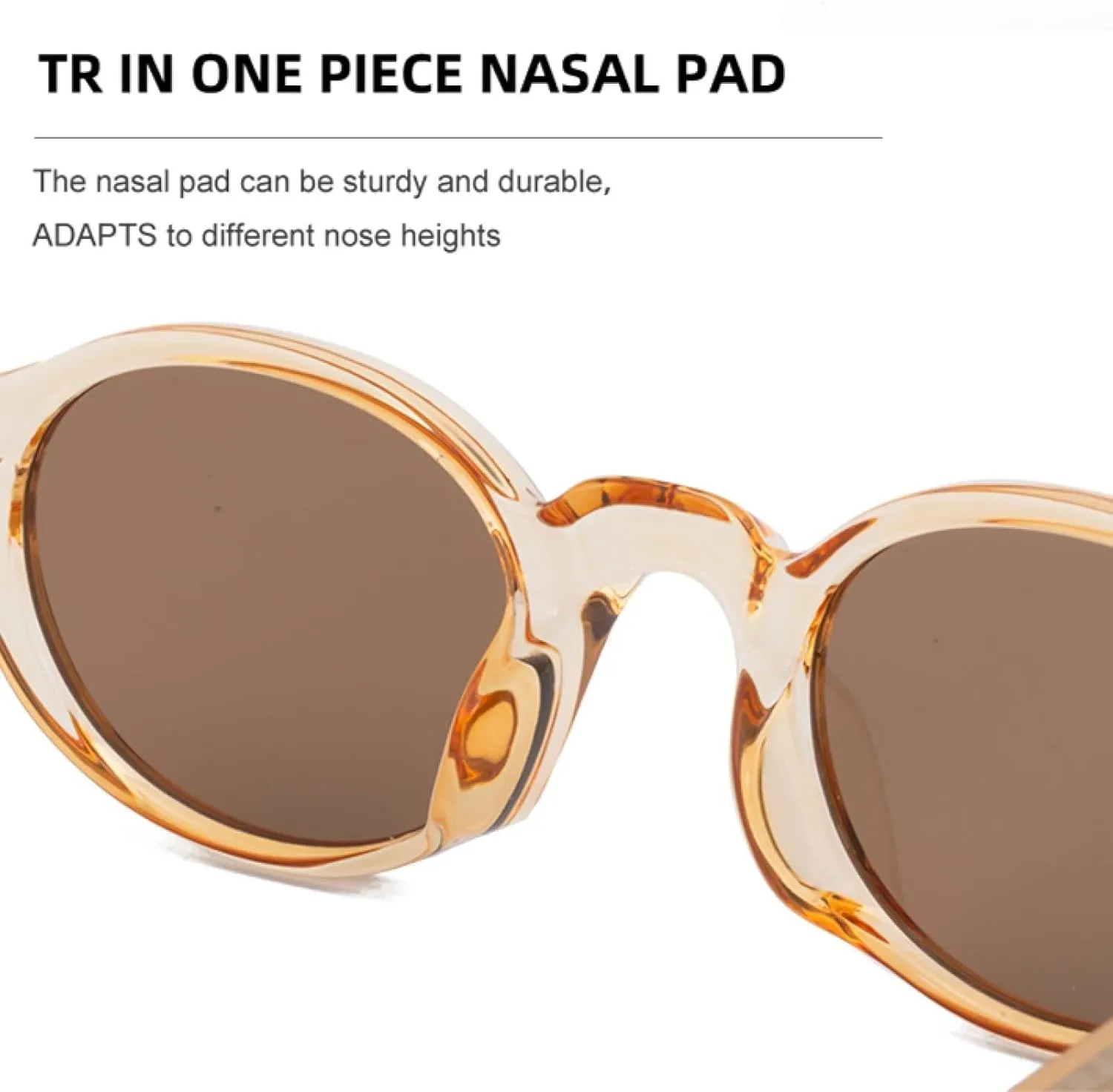 Small Frame Round Sunglasses for Men Women Luxury Steampunk Driving Outdoor Retro Punk Uv400