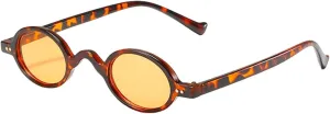 Small Round Sunglasses Women Vintage Retro Clear Shades for Men Punk Fashion Glasses Uv400