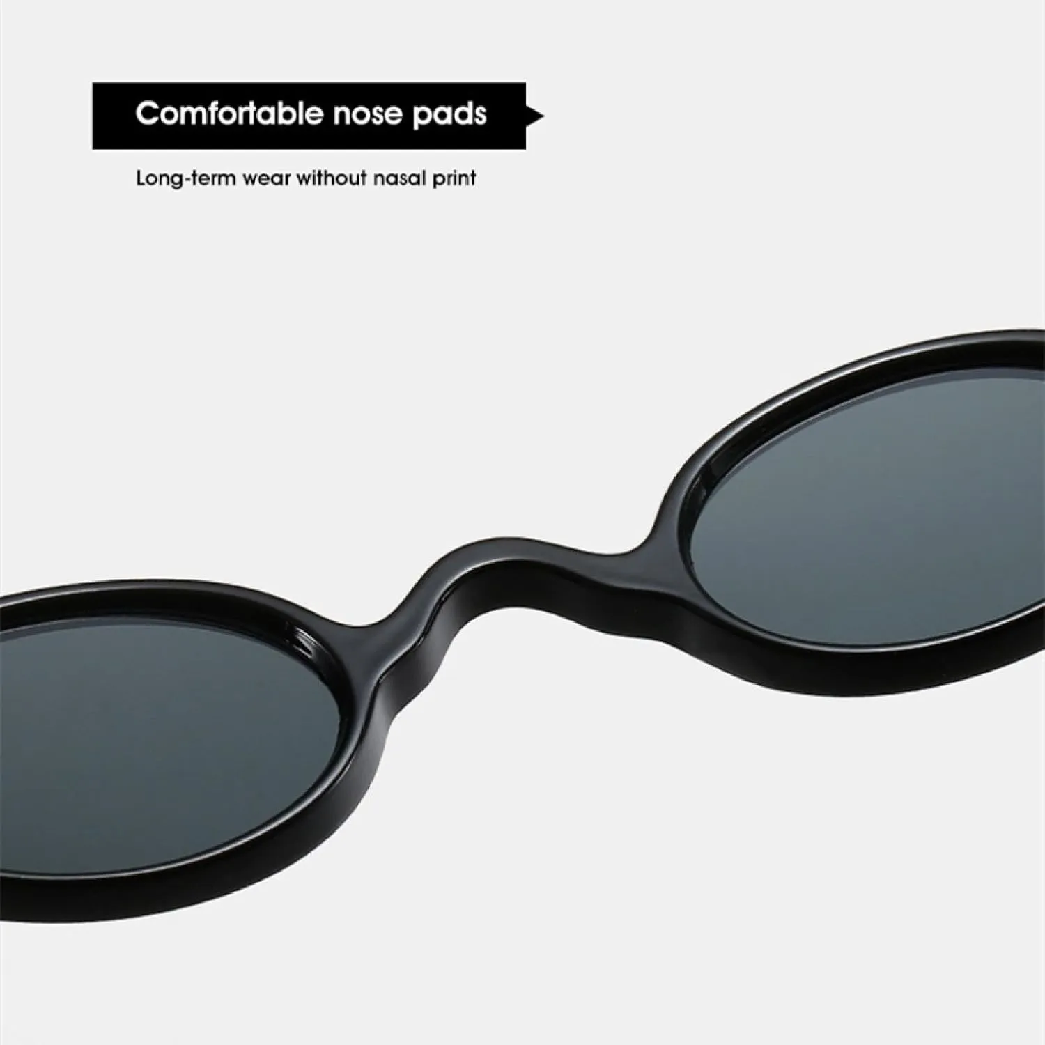 Small Round Sunglasses Women Vintage Retro Clear Shades for Men Punk Fashion Glasses Uv400