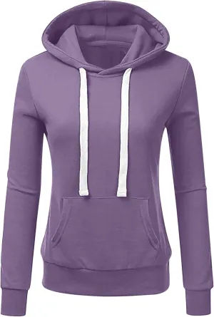 SMIDOW Trendy Hoodies For Women 2023 Fall Casual Loose Comfy Hooded Sweatshirt Pullover Tops Fashion Winter Clothes