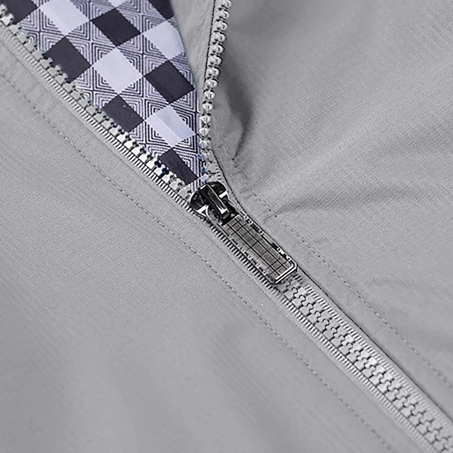 SUWBMHWE Men's Casual Shell Jacket Zip Up Windbreaker Outdoor Recreation Coat Bomber Jacket Coat Fall Winter Jackets for Men