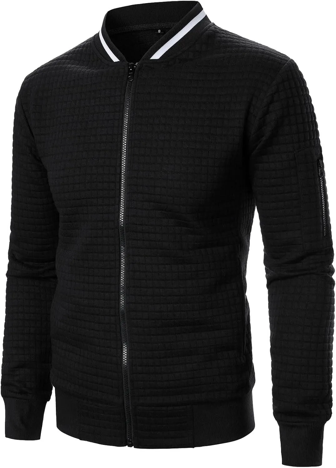 SUWBMHWE Packable Puffer Jacket Men Warm Lightweight Winter Jackets Mens Breathable Windbreaker Outdoor Rain Coat