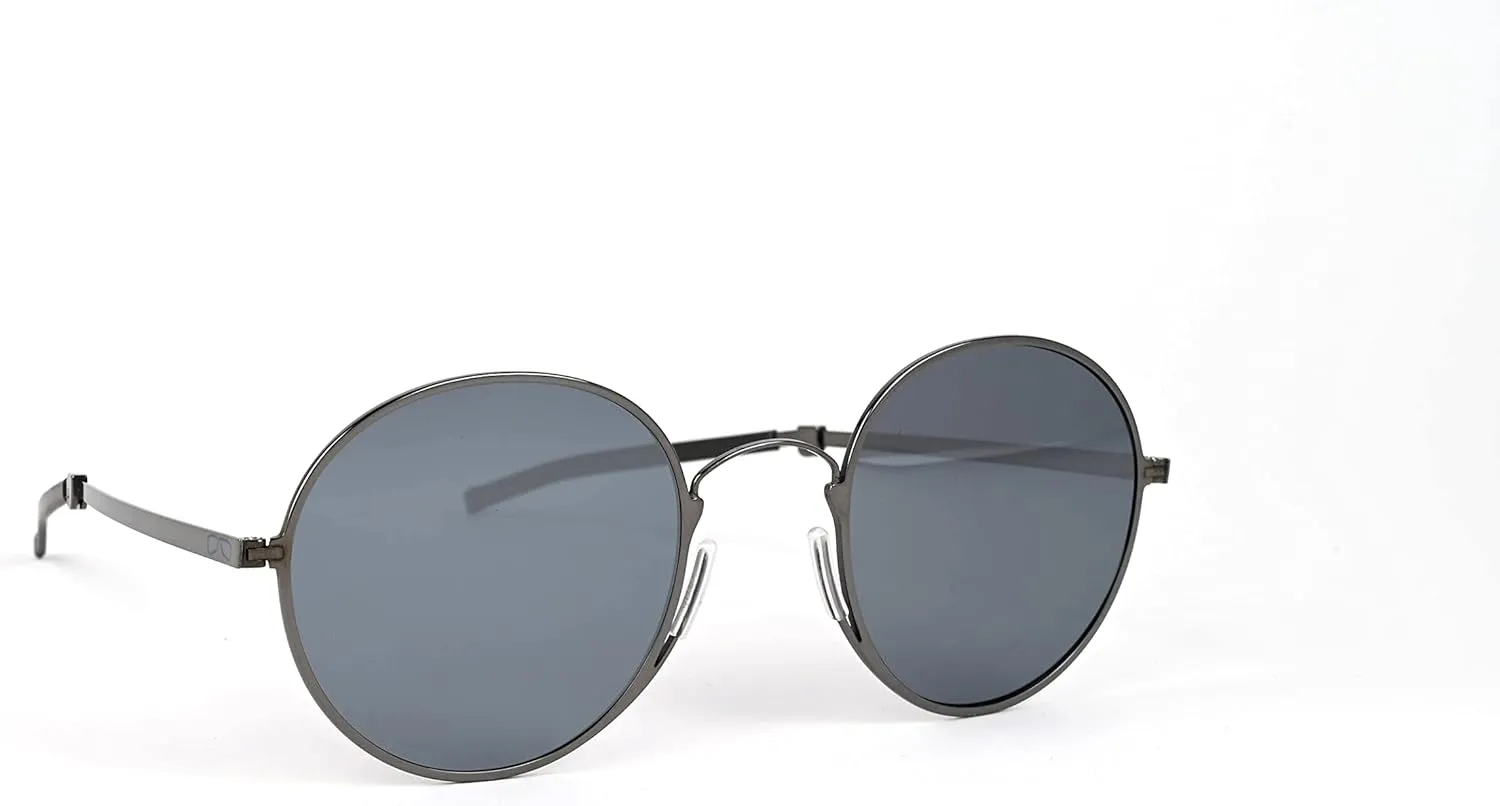 ThinOptics Milano Aluminum Case   Round Sunglasses