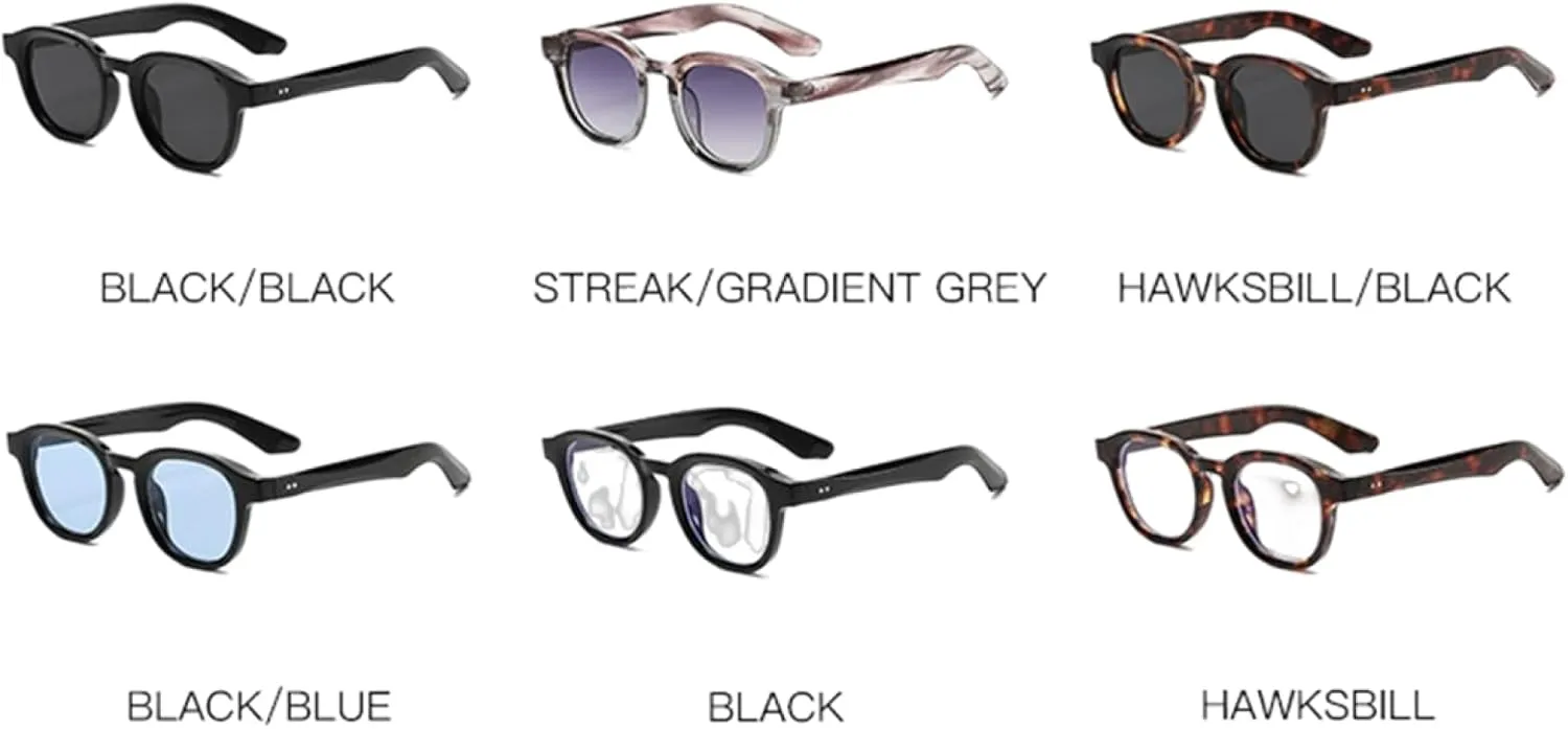 Trendy Round Sunglasses Popular Trending Shades Small Eyewear Sun Glasses Female Male Uv400