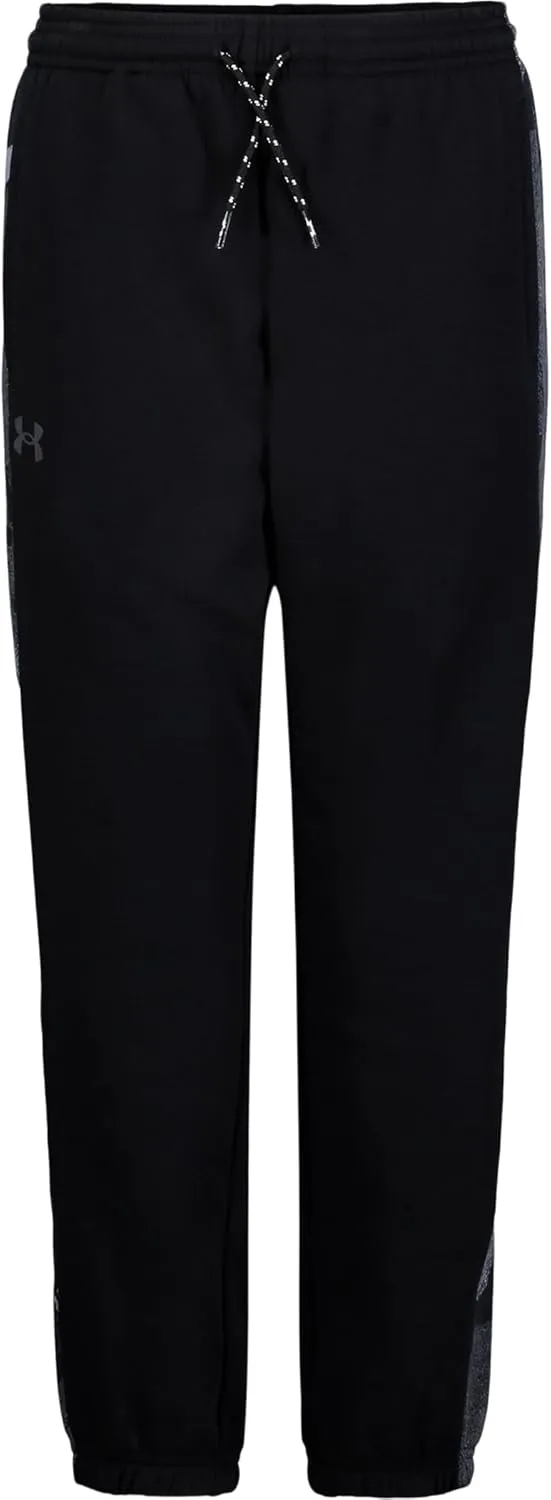 Under Armour Boys' Joggers, Sweatpants with Camo Stripe & Drawstring Closure