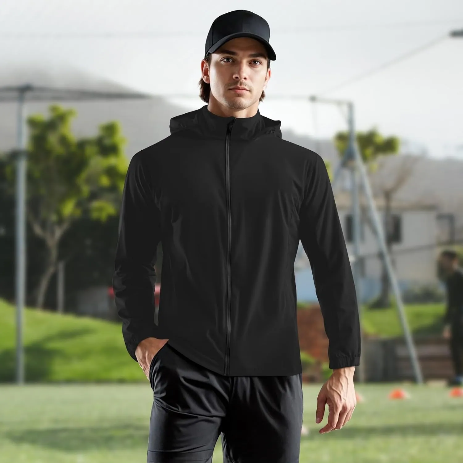 UPF 50  Sun Protection Shirt for Adults and Kids Quick Dry Windbreaker Waterproof Outdoor Full Zip Up Raincoat