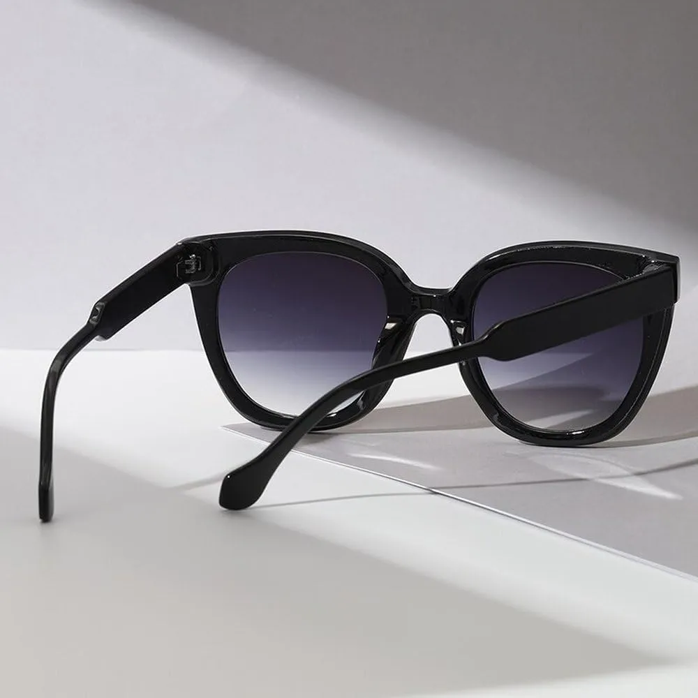 Vintage Leopard Round Sunglasses Woman Fashion Cat Eye Mirror Sun Glasses Female Designer Classic Gradient
