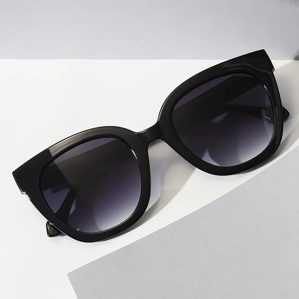 Vintage Leopard Round Sunglasses Woman Fashion Cat Eye Mirror Sun Glasses Female Designer Classic Gradient