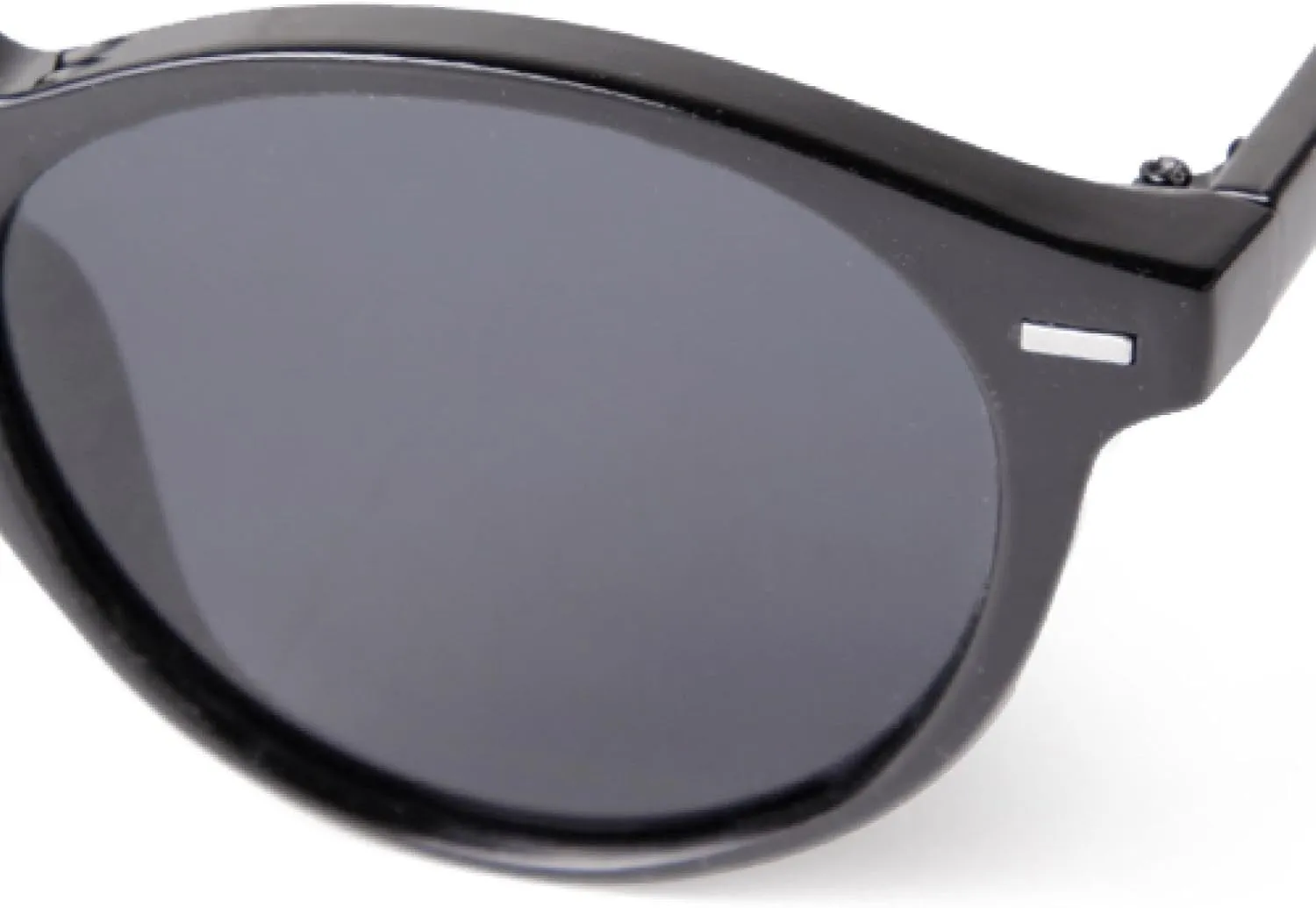 Vintage Rivet Tortoiseshell Small Round Sunglasses for Men Women Classic Glasses