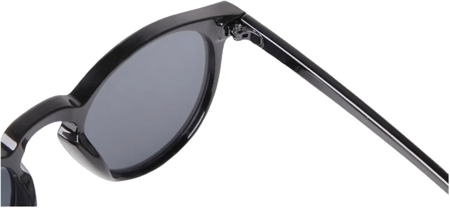 Vintage Rivet Tortoiseshell Small Round Sunglasses for Men Women Classic Glasses