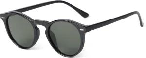 Vintage Rivet Tortoiseshell Small Round Sunglasses for Men Women Classic Glasses