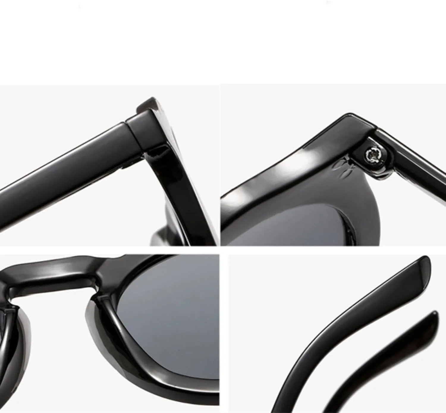 Vintage Round Sunglasses Women Fashion Orange Sun Glasses for Female Shades Uv400 Eyeglasses
