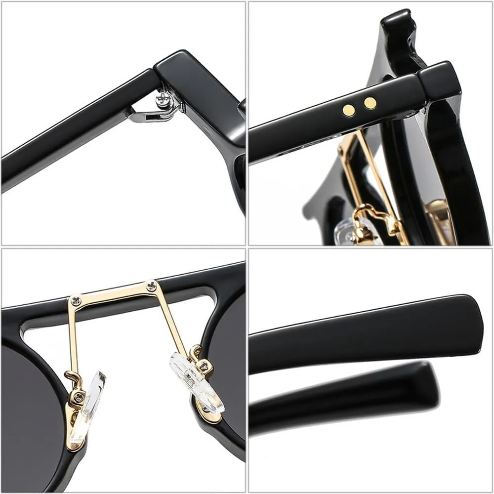 Vintage Small Round Sunglasses Popular Fashion Punk Sun Glasses Shades UV400