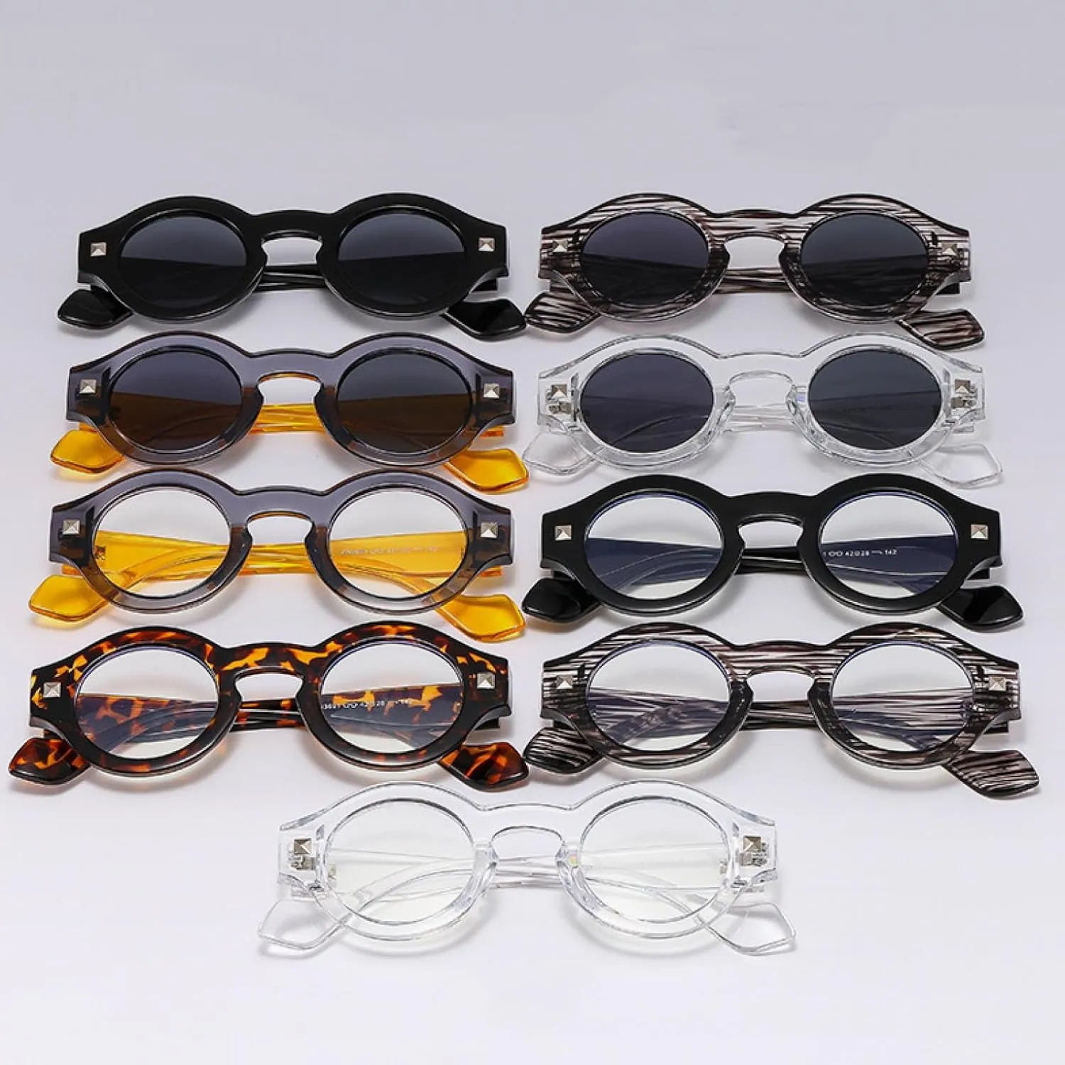 Vintage Small Round Sunglasses Women Men Sun Glasses Female Fashion Luxury Shades Uv400