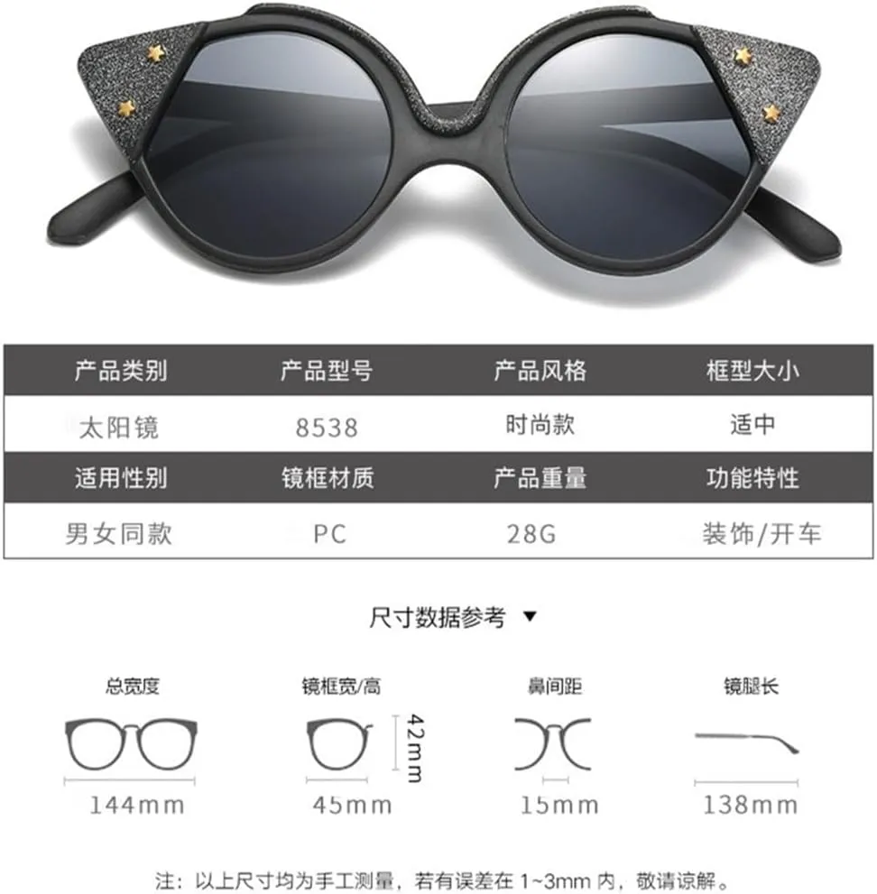 ZIUTNSAV-Round Sunglasses Women Man Women Cat Eye Sun Glasses Classic Vintage UV400 Outdoor