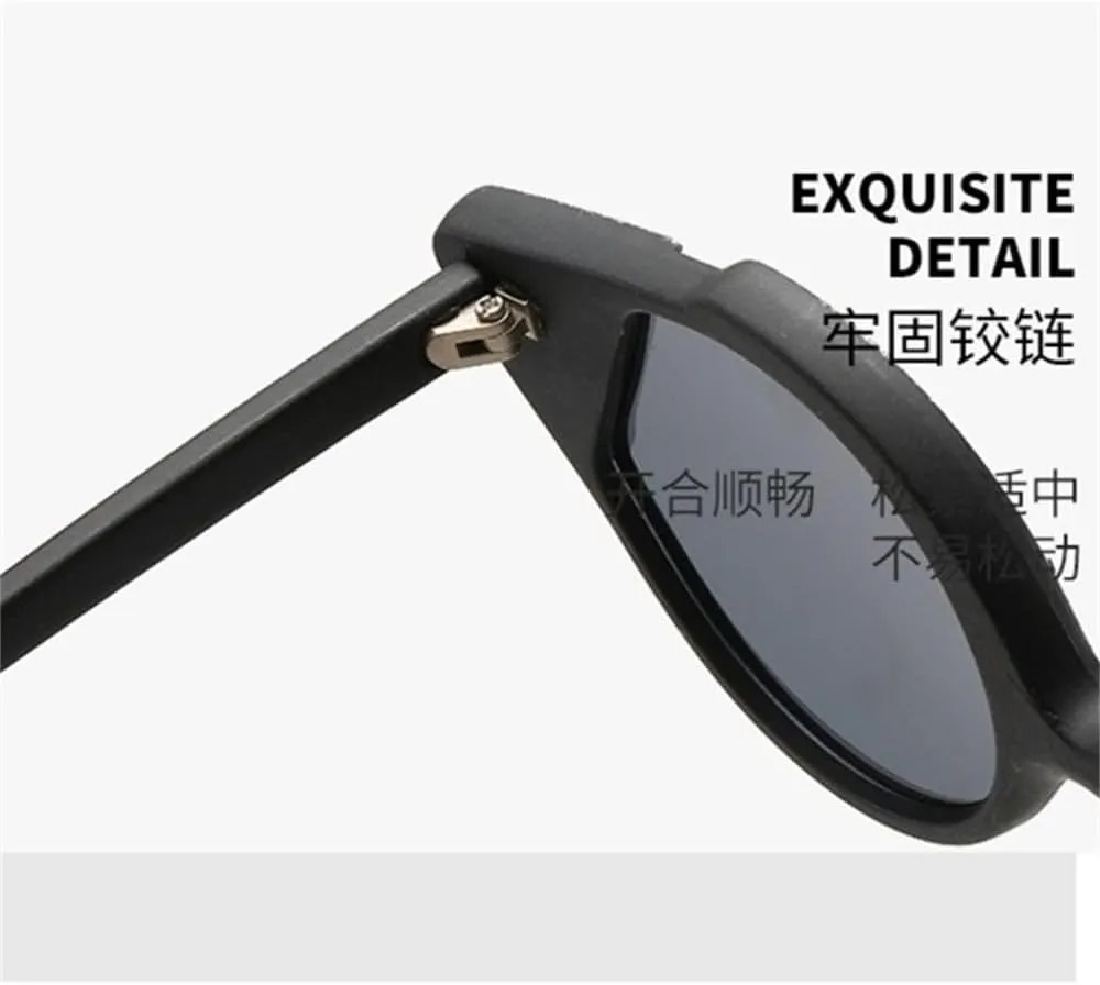 ZIUTNSAV-Round Sunglasses Women Man Women Cat Eye Sun Glasses Classic Vintage UV400 Outdoor