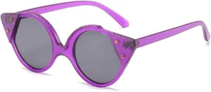 ZIUTNSAV-Round Sunglasses Women Man Women Cat Eye Sun Glasses Classic Vintage UV400 Outdoor